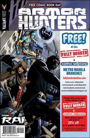 Valiant FCBD 2014 Armor Hunters Special issue nn-CN Fully Booked & Comic Odyssey Cover