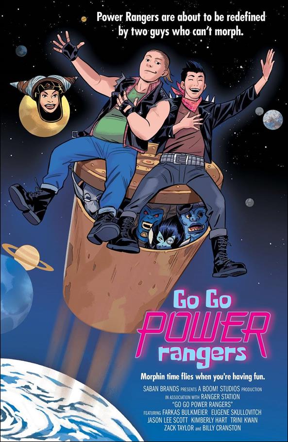 Saban's Go Go Power Rangers issue 9-D Natacha Bustos 1:25 Cover