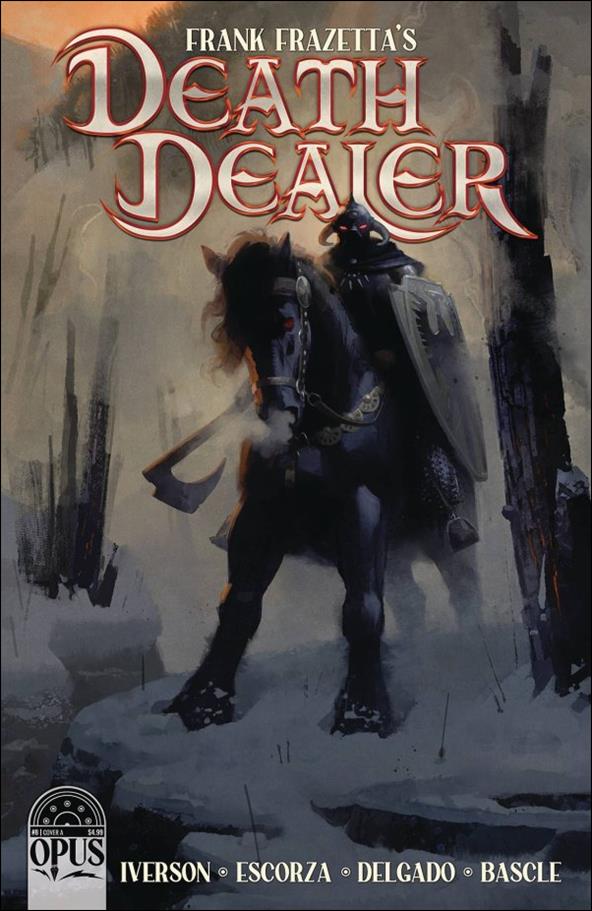 Frank Frazetta's Death Dealer (2022) issue 8 Clara Tessier Cover