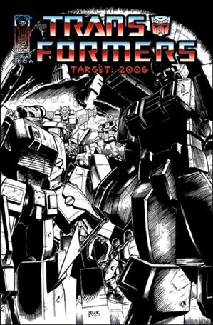 Transformers: Target 2006 issue 3-C Sketch Cover