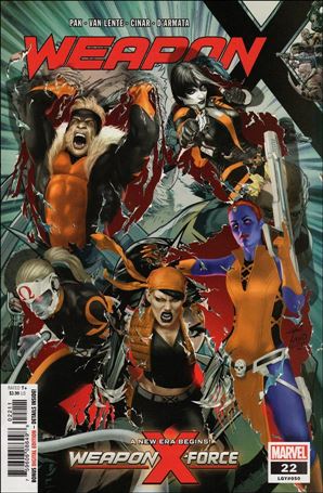 Weapon X (2017) issue 22 Rahzzah Cover