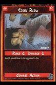Rage Limited (Base Set) card 249 Solid Blow 