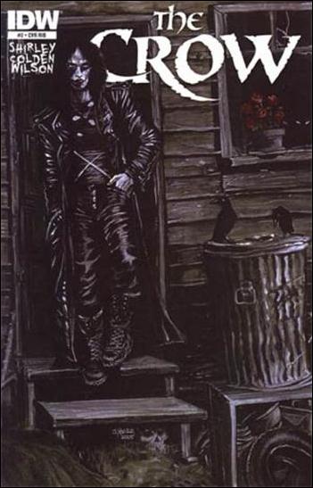 Crow: Death and Rebirth issue 2-C James O'Barr 1:25 Cover