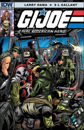 G.I. Joe: A Real American Hero issue 205 S L Gallant Cover