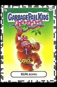 Garbage Pail Kids: Flashback Series 2 (White Border Base Set) card 6a Kim Kong