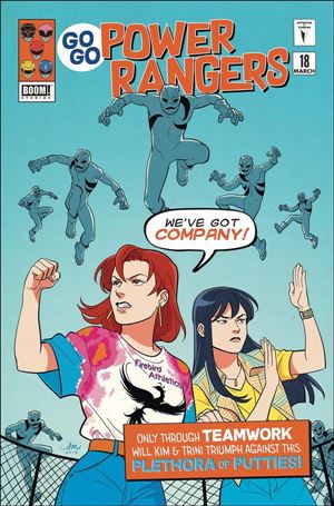 Saban's Go Go Power Rangers issue 18-C Audrey Mok Preorder Cover
