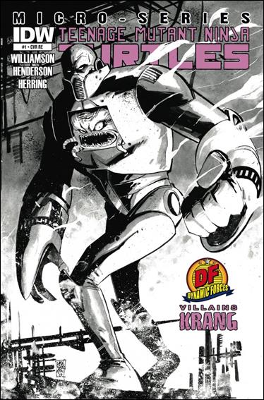 Teenage Mutant Ninja Turtles Villains Micro-Series issue 1-D Dynamic Forces Mike Henderson Cover