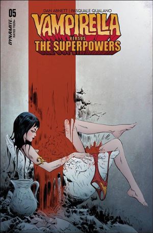 Vampirella vs. the Superpowers issue 5 Jae Lee Cover