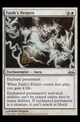 Magic the Gathering: Duel Decks: Divine vs. Demonic (Base Set) card 20 Faith's Fetters