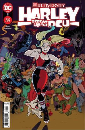 Multiversity: Harley Screws Up the DCU issue 1 Amanda Conner Cover