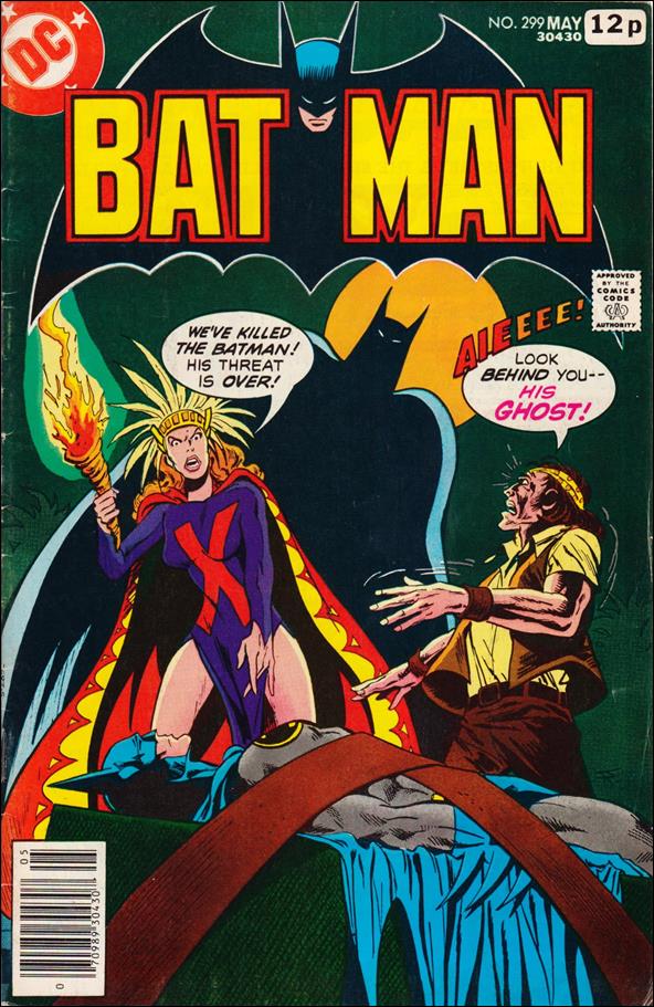Batman (1940) issue 299-B UK Price Cover