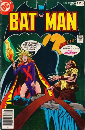 Batman (1940) issue 299-B UK Price Cover