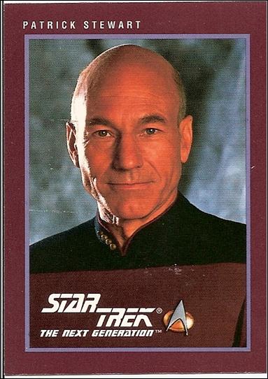 Star Trek 25th Anniversary: Series 1 (Base Set) card 130 Patrick Stewart
