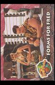 Flintstones: The Movie (Base Set) card 45 Forms for Fred