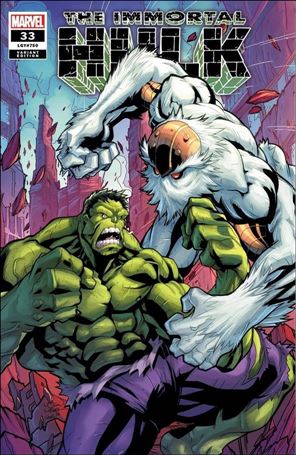 Immortal Hulk issue 33-D Logan Lubera Cover