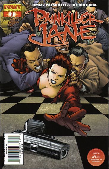Painkiller Jane (2007) issue 1-C Georges Jeanty Cover