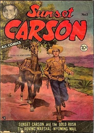 Sunset Carson issue 1
