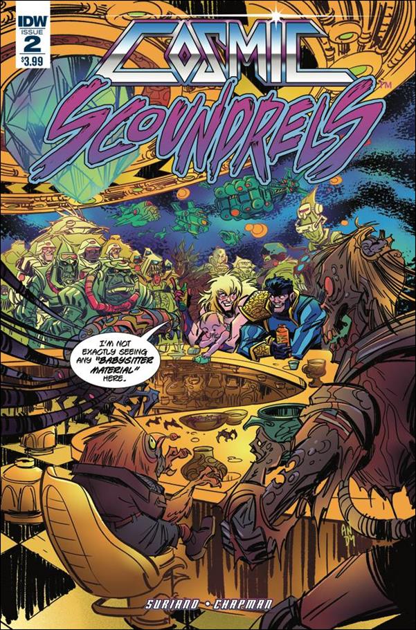 Cosmic Scoundrels issue 2 Andy Suriano Cover