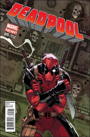 Deadpool (2013) issue 5-C Giuseppe Camuncoli 1:50 Cover