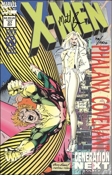 X-Men (1991) issue 37-C DF Collection (signed by Matt Ryan) 1/1000