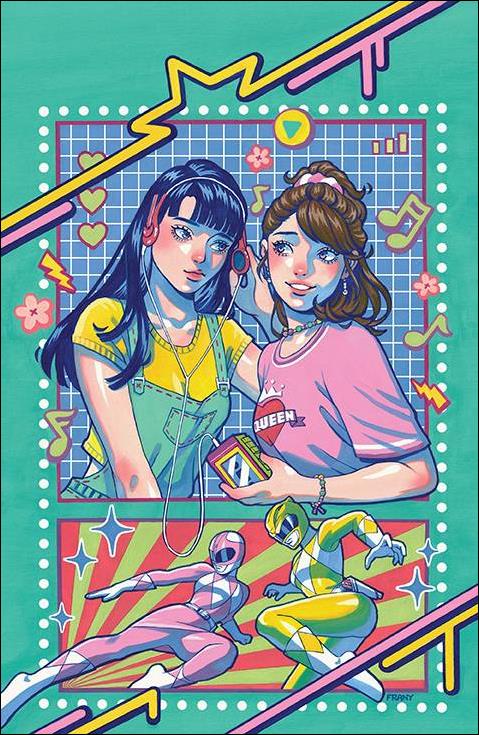 Mighty Morphin Power Rangers: The Return issue 3-D Frany 1:25 Cover