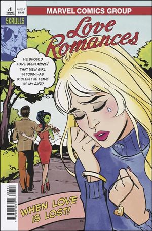 Love Romances (2019) issue 1-C Annie Wu Skrulls Cover