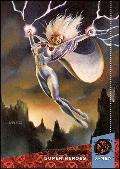 1994 Fleer Ultra X-Men (Promo) card nn13 Storm - Sega Game Gear