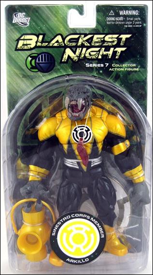 Blackest Night (Series 7) figure 4 Sinestro Corps Member Arkillo
