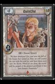 Warlord: Saga of the Storm card 58 Quinthe (Black)