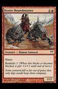 Magic the Gathering: Champions of Kamigawa (Base Set) card 184 Ronin Houndmaster