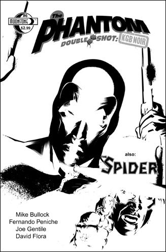 Phantom Double Shot: KGB Noir  issue 6-B 1:4 White Cover