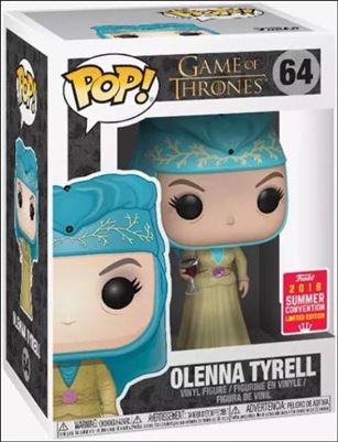 POP! Game of Thrones figure 64-B Olenna Tyrell 2018 Summer Convention Exclusive