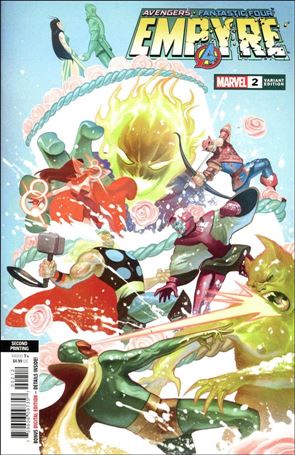 Empyre issue 2-H 2nd Printing Cover