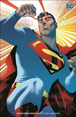 Action Comics (1938) issue 1009-C Francis Manapul WonderCon Foil Cover