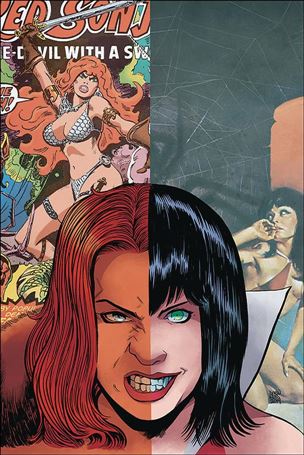 Vampirella / Red Sonja issue 7-P Drew Moss 1:30 Virgin Cover