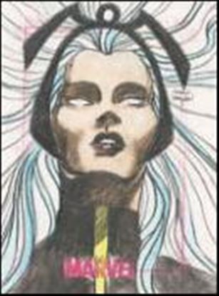 Women of Marvel (SketchaFEX Subset) card AM Alex Magno 1/320