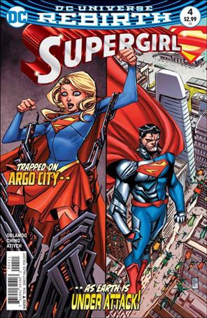 Supergirl (2016) issue 4.00 Brian Ching Cover