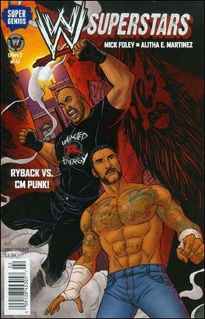 WWE Superstars issue 2-B RyBack vs CM Punk Cover (2nd Printing)