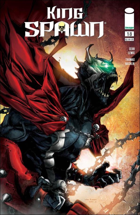 King Spawn issue 18-B Von Randal Cover