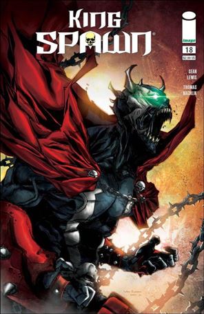 King Spawn issue 18-B Von Randal Cover