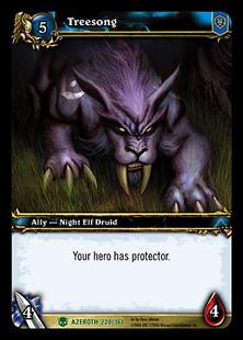World of Warcraft: Heroes of Azeroth (Base Set) card 220 Treesong