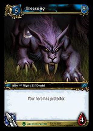 World of Warcraft: Heroes of Azeroth (Base Set) card 220 Treesong