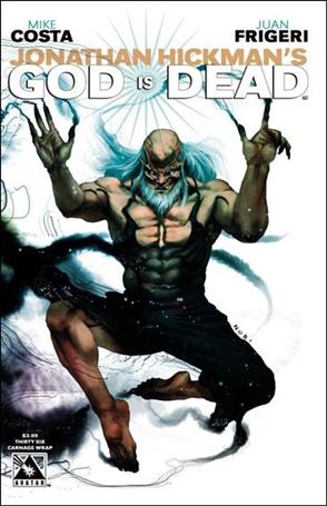 God is Dead issue 36-B German Nobile Carnage Wraparound Cover