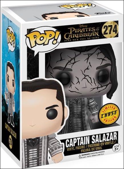 POP! Disney figure 274-B Captain Salazar Chase