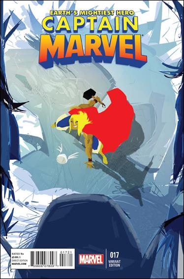 Captain Marvel (2012) issue 17-B 1:20 "Thor Battle" Cover