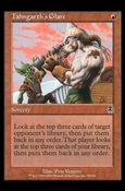 Magic the Gathering: Apocalypse (Base Set) card 70 Tahngarth's Glare