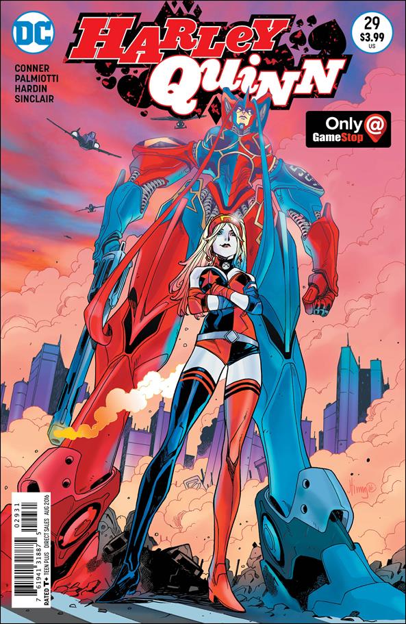 Harley Quinn (2014) issue 29-D Unbagged John Timms GameStop Color Cover