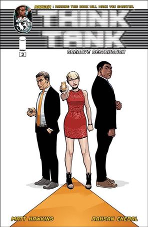 Think Tank: Creative Destruction issue 3-B Alternate Cover