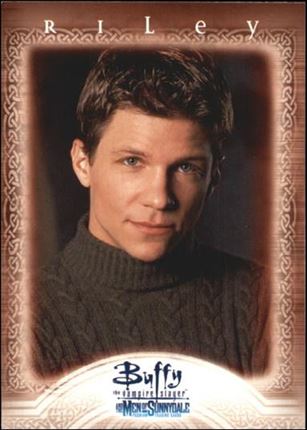 Buffy the Vampire Slayer: Men of Sunnydale (Base Set) card 37 Riley Finn