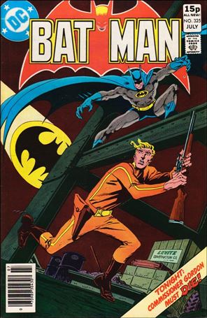 Batman (1940) issue 325-B UK Price Cover